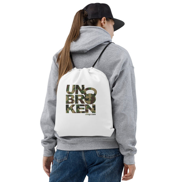 Printfull Drawstring bag Unbroken Camo