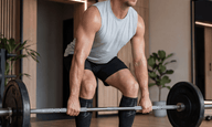 UBK made Cross Training shin calf compression support Shin Sleeves Pro Black
