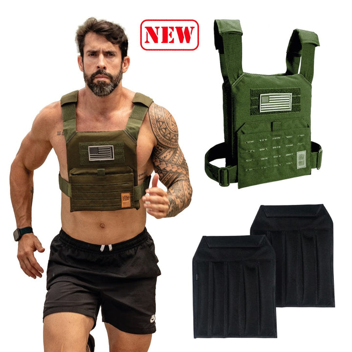 UNBROKENSHOP.com 10 / Green New Speed Vest + Flex Iron Plates