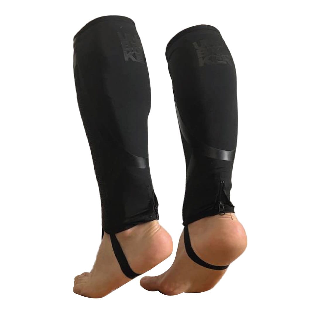 UNBROKENSHOP.com Cross Training shin calf compression support Shin Sleeves Pro Black