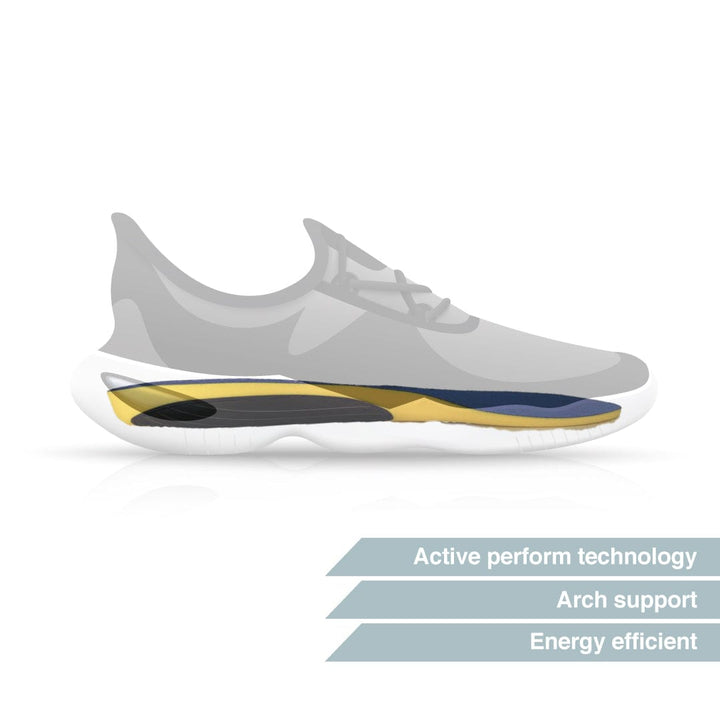 Running Insole for Men Women, Foot Arch Support, Low Arch