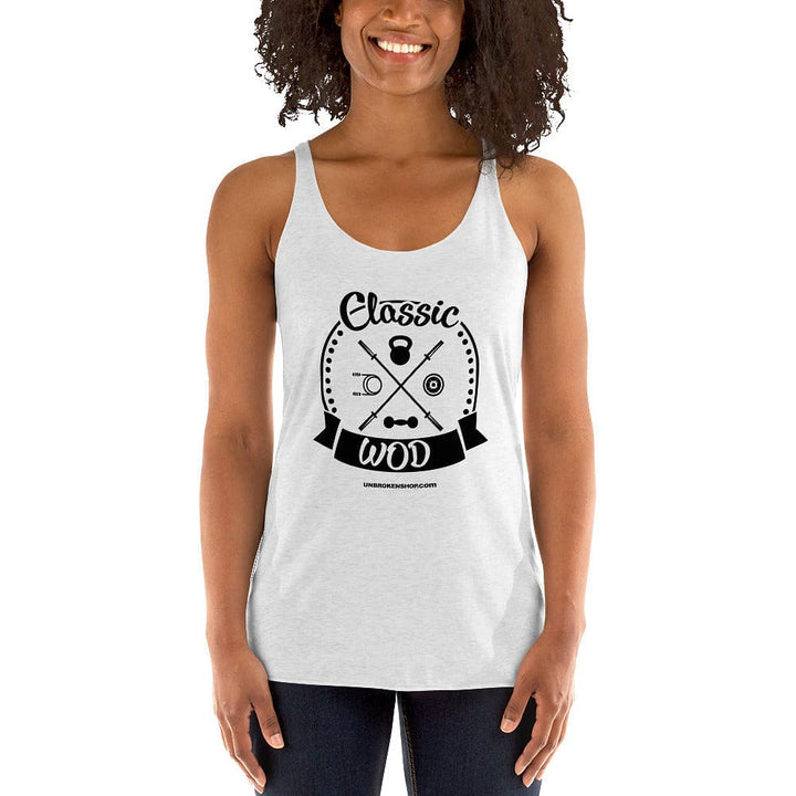 Unbrokenshop Women's Tank Classic Wod - UNBROKENSHOP