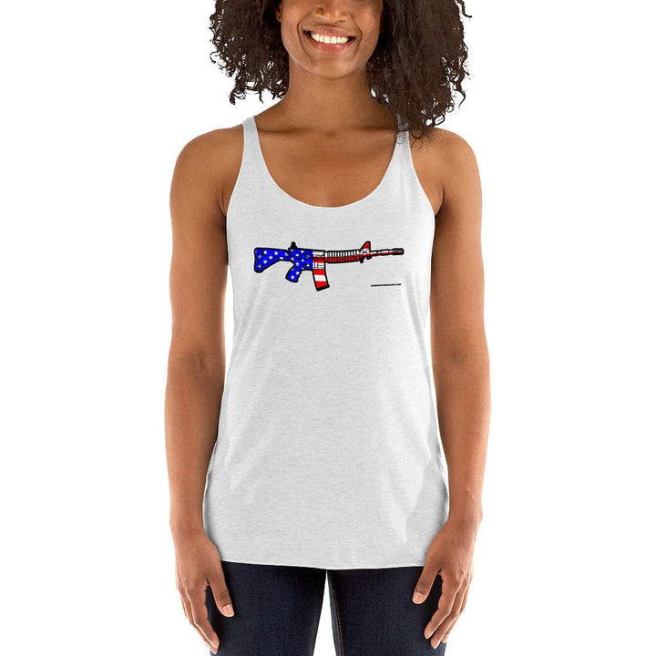 Unbrokenshop Women's Tank AR 15 - UNBROKENSHOP