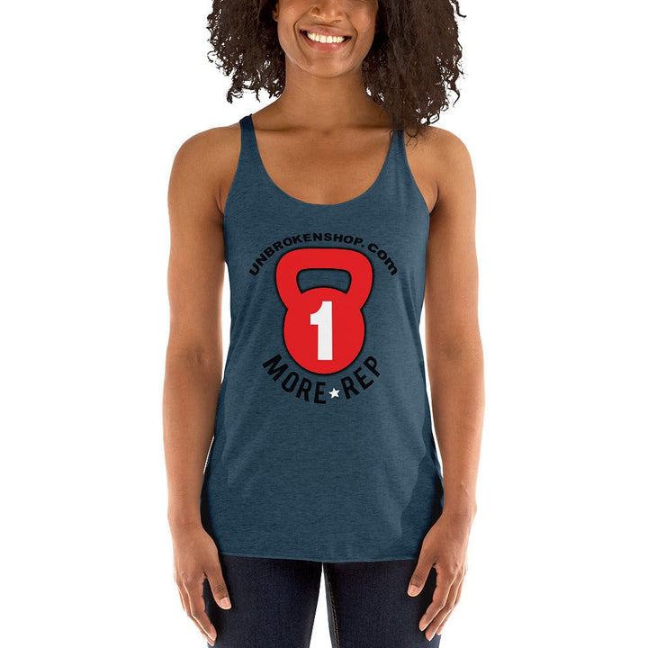 Unbrokenshop Women's Tank One More Rep - UNBROKENSHOP