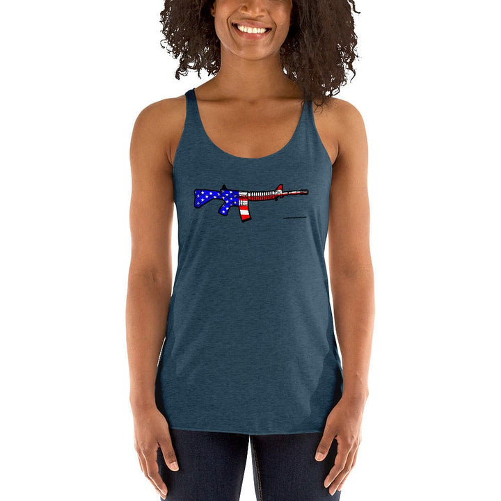 Unbrokenshop Women's Tank AR 15 - UNBROKENSHOP