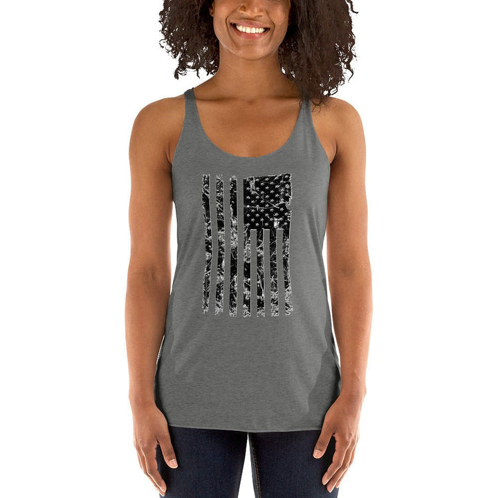 Unbrokenshop Women's Tank American Flag - UNBROKENSHOP