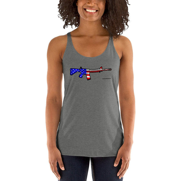 Unbrokenshop Women's Tank AR 15 - UNBROKENSHOP