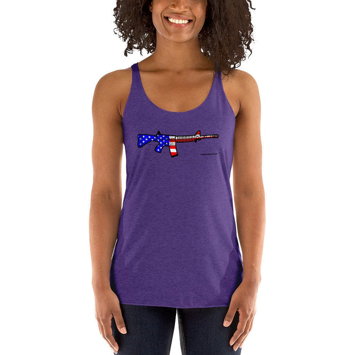 Unbrokenshop Women's Tank AR 15 - UNBROKENSHOP