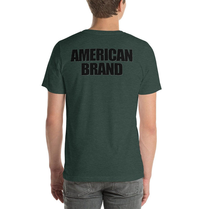 American Flag Short-Sleeve Unisex T-Shirt - UNBROKENSHOP