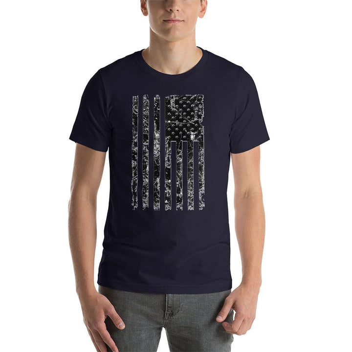 American Flag Short-Sleeve Unisex T-Shirt - UNBROKENSHOP