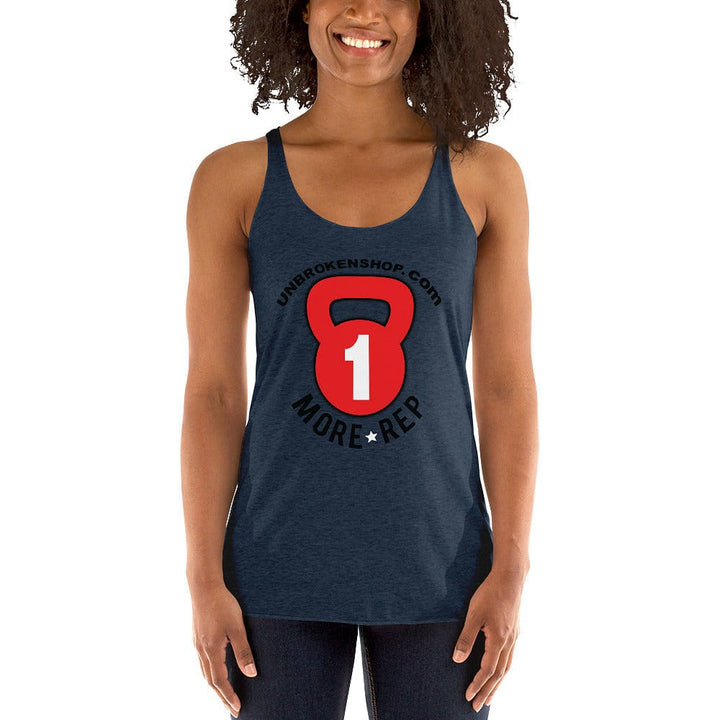 Unbrokenshop Women's Tank One More Rep - UNBROKENSHOP