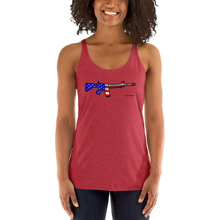 Unbrokenshop Women's Tank AR 15 - UNBROKENSHOP