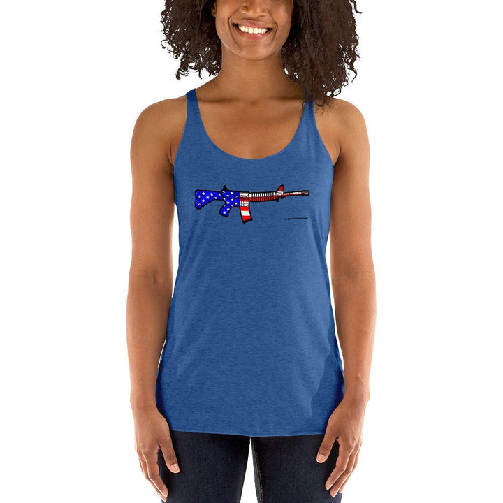 Unbrokenshop Women's Tank AR 15 - UNBROKENSHOP
