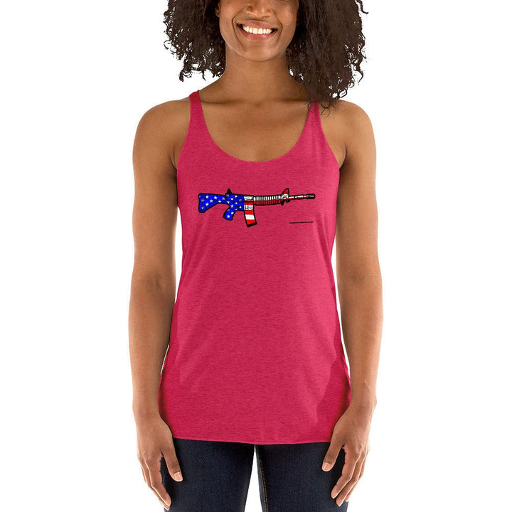 Unbrokenshop Women's Tank AR 15 - UNBROKENSHOP