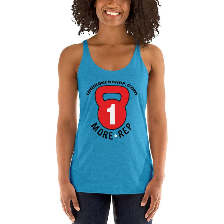 Unbrokenshop Women's Tank One More Rep - UNBROKENSHOP