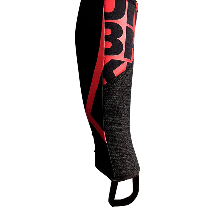 UNBROKENSHOP Cross Training shin calf compression support Shin Sleeves Pro Red