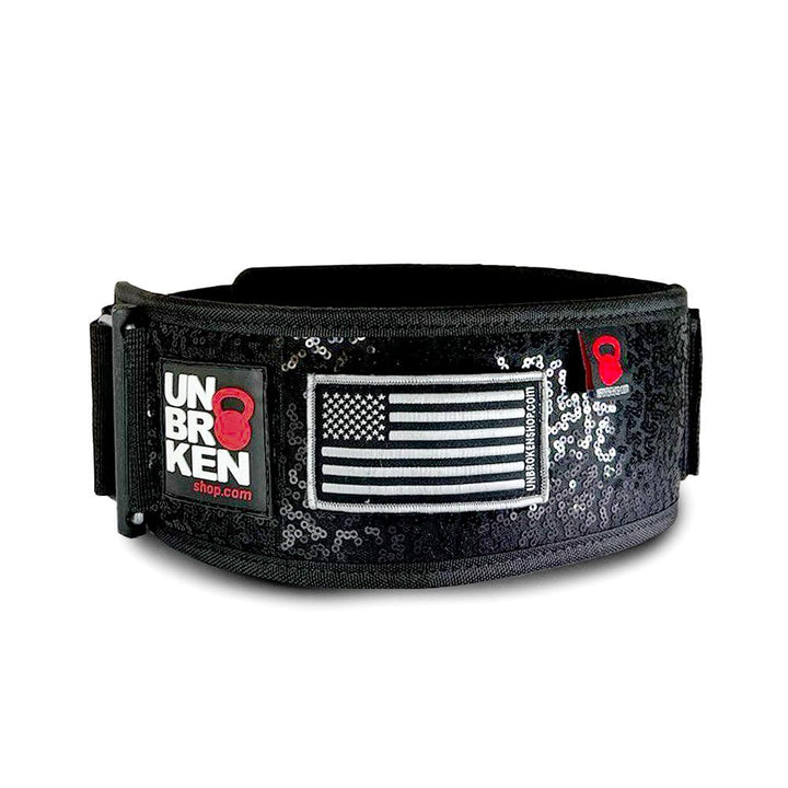 UNBROKENSHOP Nylon Weightlifting Belt S / Sparkle Weightlifting Nylon Belt Sparkle