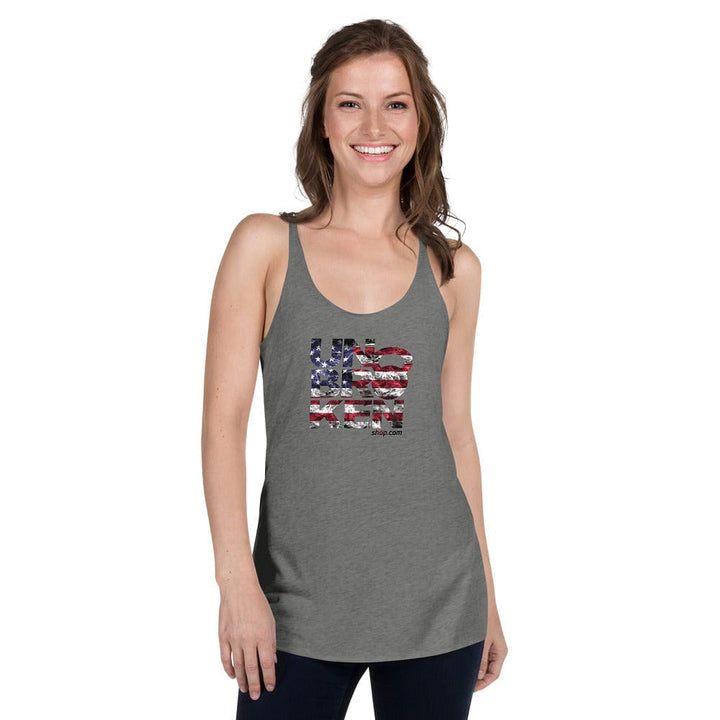 WOD Tank American Flag Logo - UNBROKENSHOP