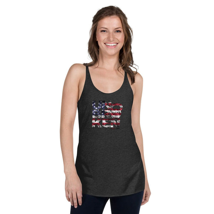 WOD Tank American Flag Logo - UNBROKENSHOP