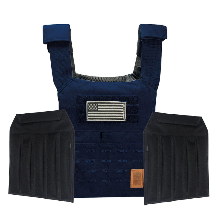 UNBROKENSHOP Weight Vest Navy New Speed Weight Vest + Sand Plates