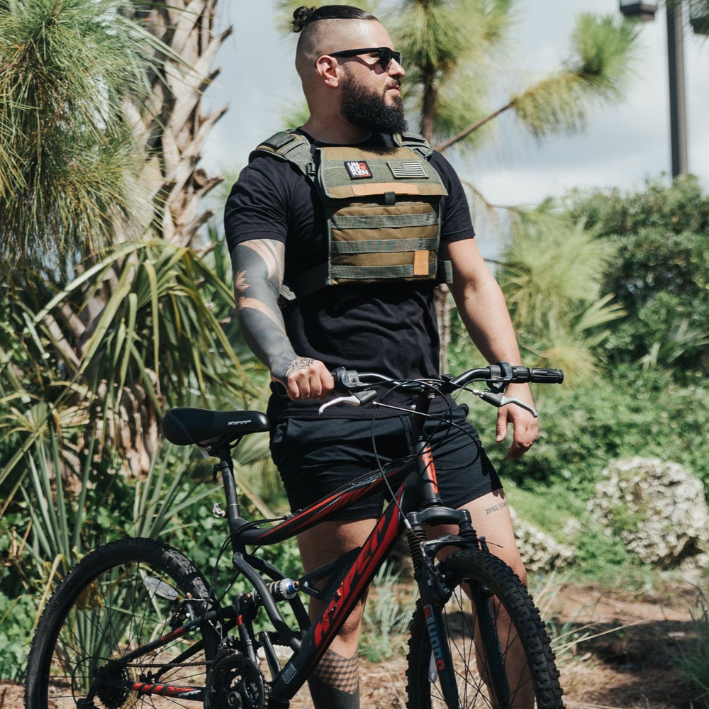 cycling with a weight vest