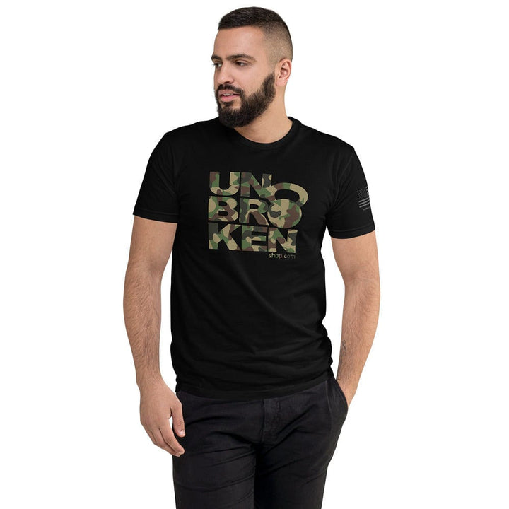WOD T-shirt Camo Logo - UNBROKENSHOP