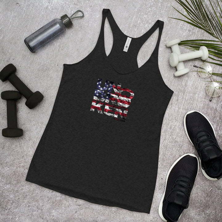WOD Tank American Flag Logo - UNBROKENSHOP