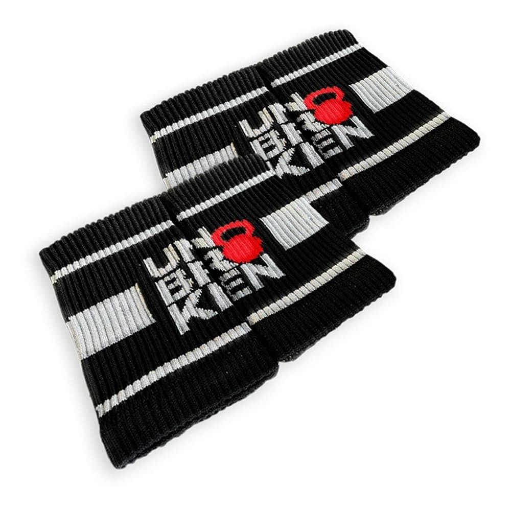 UNBROKENSHOP Wrist wraps Black 2 pack Sweat wristbands