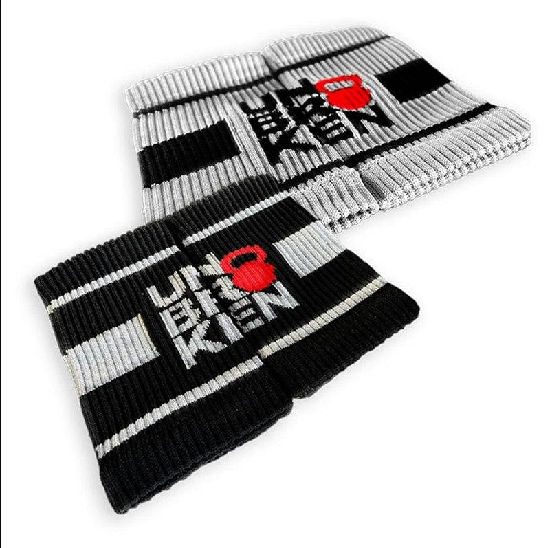 UNBROKENSHOP Wrist wraps Black-Gray 2 Pack Sweat wristbands